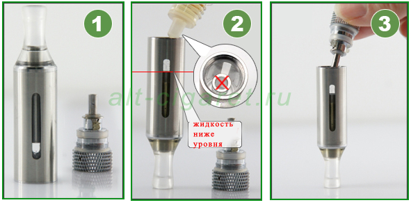 заправка evod 2 инструкция