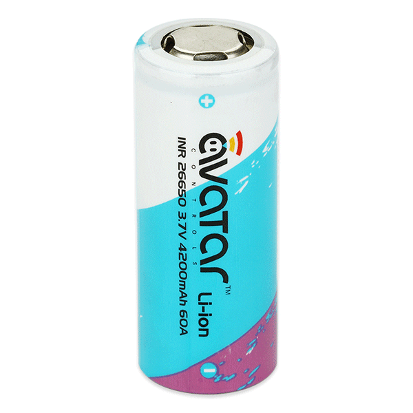 Аккумулятор Li-ion Avatar INR 26650 4200mAh 