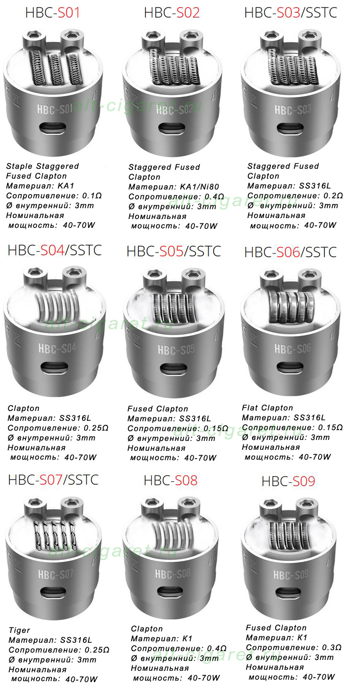 GeekVape Eagle Replacement Hand Built Coils 