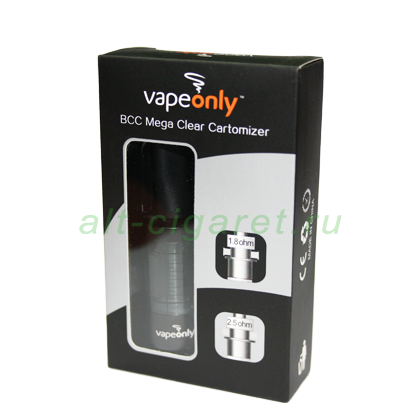 Клиромайзер Vapeonly BCC Mega со сменными нагревательными элементами