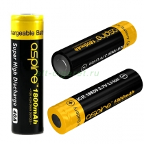 Аккумулятор Aspire ICR 18650 (40А, 3.7V)